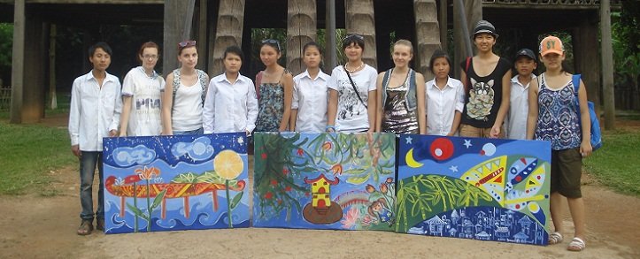 Art exchange “Beauty of Vietnam through paintings”